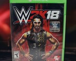 WWE 2K18 (Microsoft Xbox One, 2017) Complete with Inserts 2K Games Seth ... - $10.77