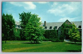 Postcard MI Michigan East Lansing Michigan State College Mason Abbot Men&#39;s Hall - £4.02 GBP