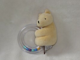 Classic Winnie the Pooh Stuffed Plush Plastic Circle Ring Rattle Baby To... - £12.45 GBP