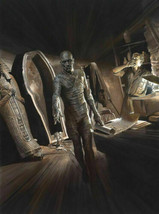 Alex Ross SIGNED Universal Monster Sideshow Art Print Karloff Mummy Epic... - £235.20 GBP