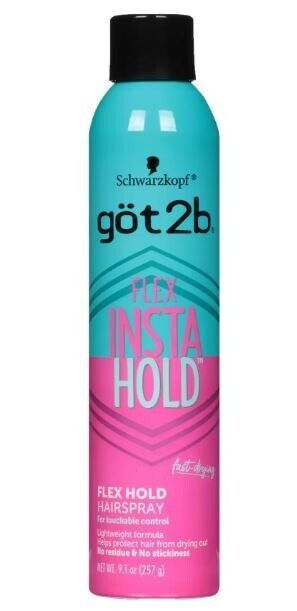 Primary image for Schwarzkopf Got2b Flex Insta Hold Hairspray Fast-Drying 9.1 oz / 257 g