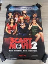 “Scary Movie 2” Original Movie Poster Double Sided 27x40” Rolled CV - $411.48 MXN