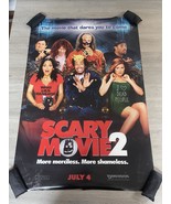 “Scary Movie 2” Original Movie Poster Double Sided 27x40” Rolled CV - $411.48 MXN