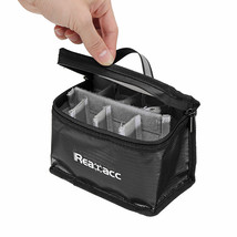 Realacc Fireproof Waterproof Lipo Battery Safety Bag(155x115x90mm) With Luminous - £8.14 GBP