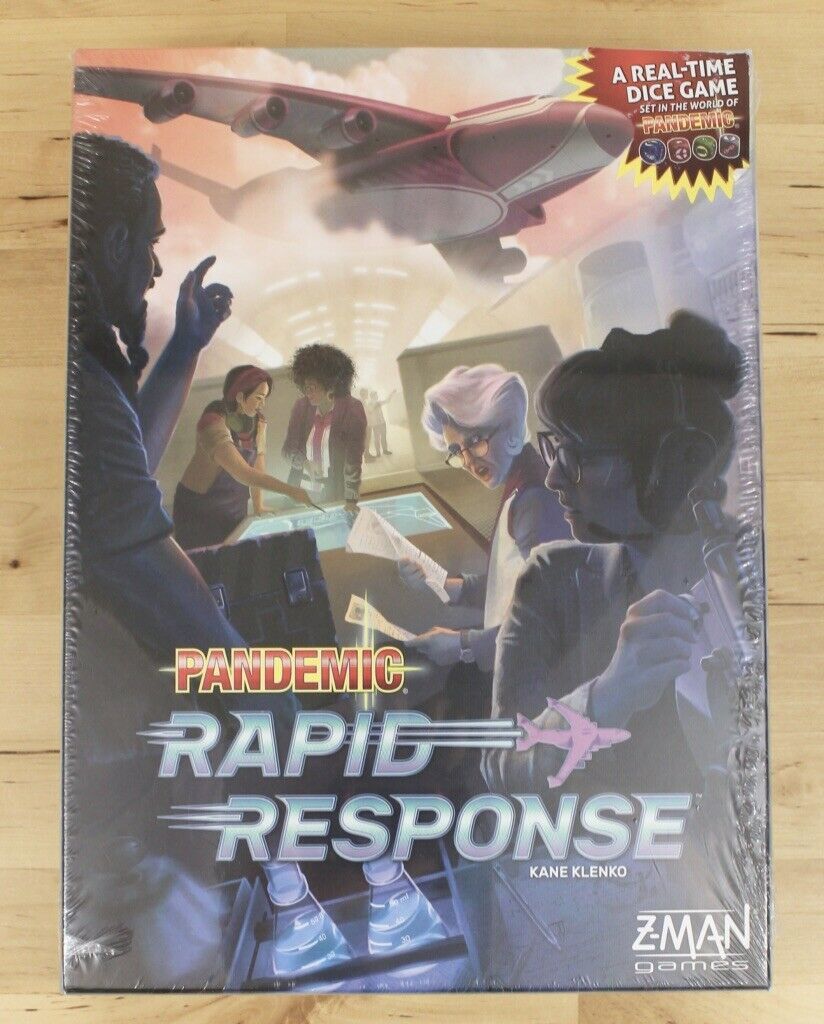 NEW Z-Man Games Pandemic Rapid Response Real TIme Dice Board Game Sealed - $39.95