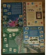 World of Stamps Postal Collection Commemorative Society  7 Panels Model ... - $50.00