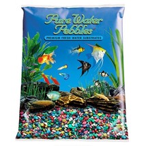 Pure Water Pebbles Aquarium Gravel Rainbow - 5 lb - £16.02 GBP