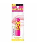 Maybelline Baby Lips Moisturizing Lip Balm 25 Pink Punch 0.15 oz - £6.20 GBP