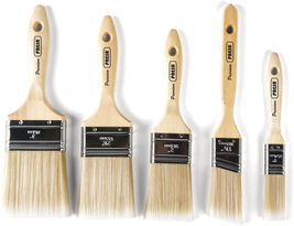 Premium Paint Brushes Set, 5 Piece - £13.46 GBP