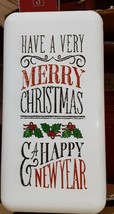 Have Yourself A Merry Little Christmas Sign Enamel 6 X 12 Sign. - £6.32 GBP