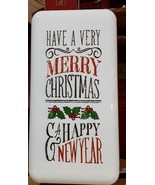 HAVE YOURSELF A MERRY LITTLE Christmas Sign  Enamel 6 x 12 sign. - $10.83 CAD