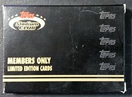 1991 Topps Stadium Club Members Only Series 2 Baseball Set - £4.28 GBP