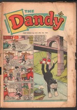 Dandy #1421 1969-D C Thompson-underground comix style-newspaper format-G - £21.89 GBP