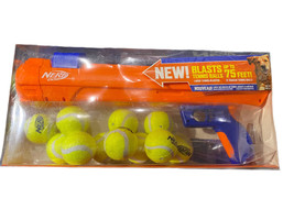 Nerf Dog Fetch Game Mega Set Dog Toy, Includes 20 Inch Tennis Ball Blaster an... - £45.10 GBP