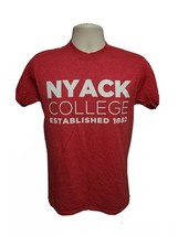 Nyack College established 1882 Adult Small Red TShirt - $332.91 MXN