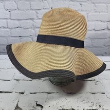 Daydreaming Floppy Hat Womens One Size Wide Brim Straw Sun Cap Summer Va... - $24.74