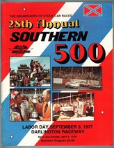 Darlington Southern 500 PGM-1977 SEPT-NASCAR RACE-PETTY-BAKER-ALLISON-PARSONS Fn - £85.68 GBP