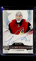 2015 2015-16 UD Upper Deck Premier Rookie Auto #63 Louis Domingue /399 RC - £6.67 GBP