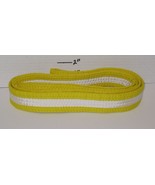 Bold Look Taekwondo Yellow Karate Belt Judo Jiu jitsu Martial Arts Sz 1 - €12,94 EUR