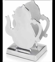 NEW Tetera Tea Pot Napkin Holder in Silver  - £22.87 GBP