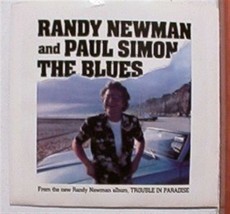 Randy Newman and Paul Simon Picture sleeve 45 Record - $8.96
