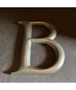 Black Wooden Letter B 9in x 6in - £7.51 GBP