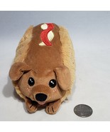 Squishable Dachshund Hot Dog in Bun Mustard Ketchup Wiener Plush SOHO NY 8&quot; - $21.95