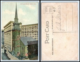 Massachusetts Postcard - Boston, Old South Church S27 - £2.32 GBP