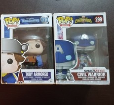 (1) Funko Pop Television/Games Collection - 473 Toby Armored &amp; 299 Civil Warrior - £8.30 GBP+