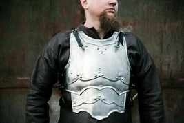 Medieval Armor Warrior Mercenary LARP Steel Cuirass Chest&amp;Back Armor Bre... - £129.69 GBP