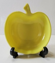 Hazel Atlas Orchard Ware Apple Salad Bowl Yellow  - $11.29