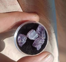 Purple Tourmaline Parcel, 11.2Ct 4 Stones Genuine Utreated Natural Purpl... - $18.35