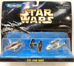 Vintage 1995 Galoob MicroMachines XII Star Wars #65860 NEW in Pkg - £15.17 GBP