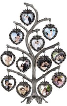 Photo Rack Hanging Photo Frames Tree Family Tree Picture Frame Stand Hearts New - £31.61 GBP