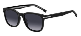 Hugo Boss BOSS-1722/G/S Sunglasses Sun Glasses Black 807 Authentic New 54mm Men - $189.00