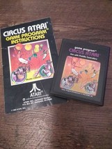 Atari 2600 Circus Atari CX-2630  with Instruction Manual - £22.92 GBP
