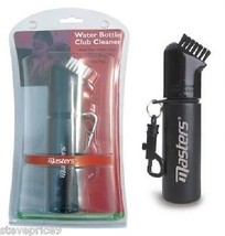 Masters Golf Water Bottle Club Cl EAN Er. Groove Cl EAN Ing Brush - £7.96 GBP