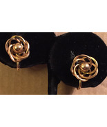 Vintage Mid Century 1940s 12K Gold Filled Continuous Eternity Loop Petal... - $905.39 MXN