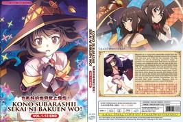 Anime Dvd~Doppio Inglese~Kono Subarashii Sekai Ni Bakuen Wo!(1-12Fine)... - £12.44 GBP