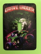 Grave Digger Monster Truck Metal Switch Plate Trucks - £7.37 GBP