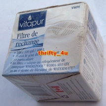 vitapur VWPF replacement filter 4 Whirlpool WHRA-4015BY & WaterMate, NIB Sealed - $14.97