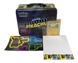 Pokemon TCG Detective Pikachu Collectors Chest Tin Lunch Box w/ Sticker ... - $19.79