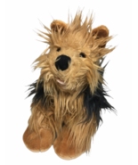 Build A Bear Yorkie Yorkshire Terrier Dog Stuffed Plush Brown Black Shag... - £22.68 GBP