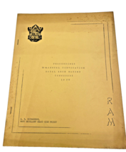 Program Proceedings 79th Annual Convocation Royal Arch Masons Tennessee ... - £25.07 GBP