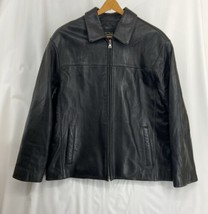 Marc New York Women&#39;s Size XL Black Soft Leather Jacket - $31.34