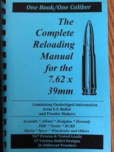 2016 THE COMPLETE RELOADING MANUAL FOR THE 7.62 x 39 mm, LOAD BOOKS USA - €6,96 EUR