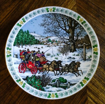 1985 Royal Worcester &quot;Coming Home for Christmas&quot; Fleetwood&#39;s Christmas P... - £10.33 GBP