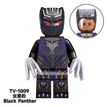 Super Hero Black Panther TV-1009 Building Minifigure Toys - £2.73 GBP