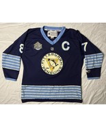 Reebok Pittsburgh Penguins Sidney Crosby Jersey Yth L XL Blue 2011 Winte... - $50.00