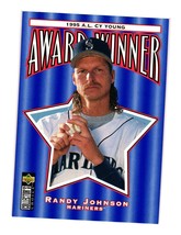 1996 Collector&#39;s Choice #708 Randy Johnson Seattle Mariners - £1.27 GBP